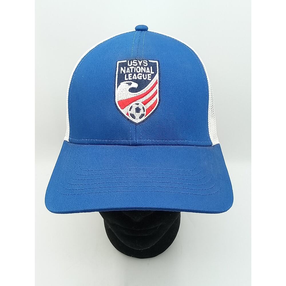 USYS National League Cap America Blue Trucker Cap Snapback
